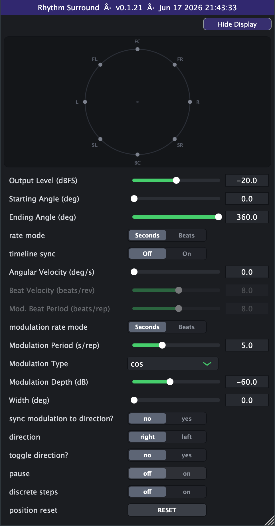 Pulse plugin interface